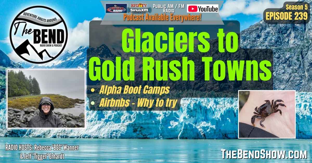 The BEND Show S5 E239 Alaska Ports To Travel. Outdoor Travel Western Lifestyle News. Rebecca Wanner Jeff Erhardt. Tigger & BEC The BEND Show S5 E239 Alaska Ports To Travel. Outdoor Travel Western Lifestyle News. Rebecca Wanner Jeff Erhardt. Tigger & BEC