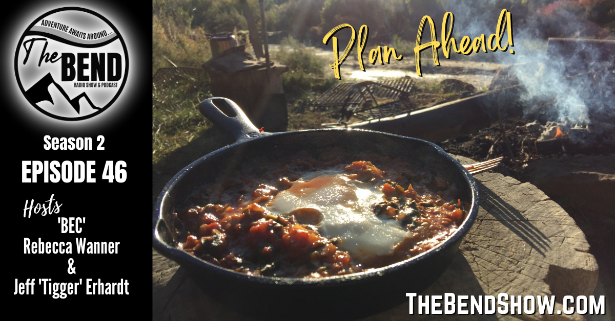 The BEND S2 E46 Website & Radio Hunting Camp Cooking Outdoor New