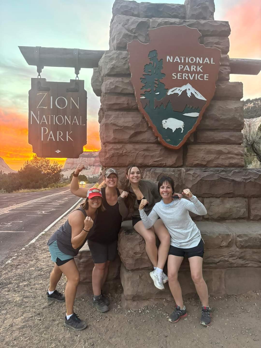 Zion National Park Sunset The Bend Show