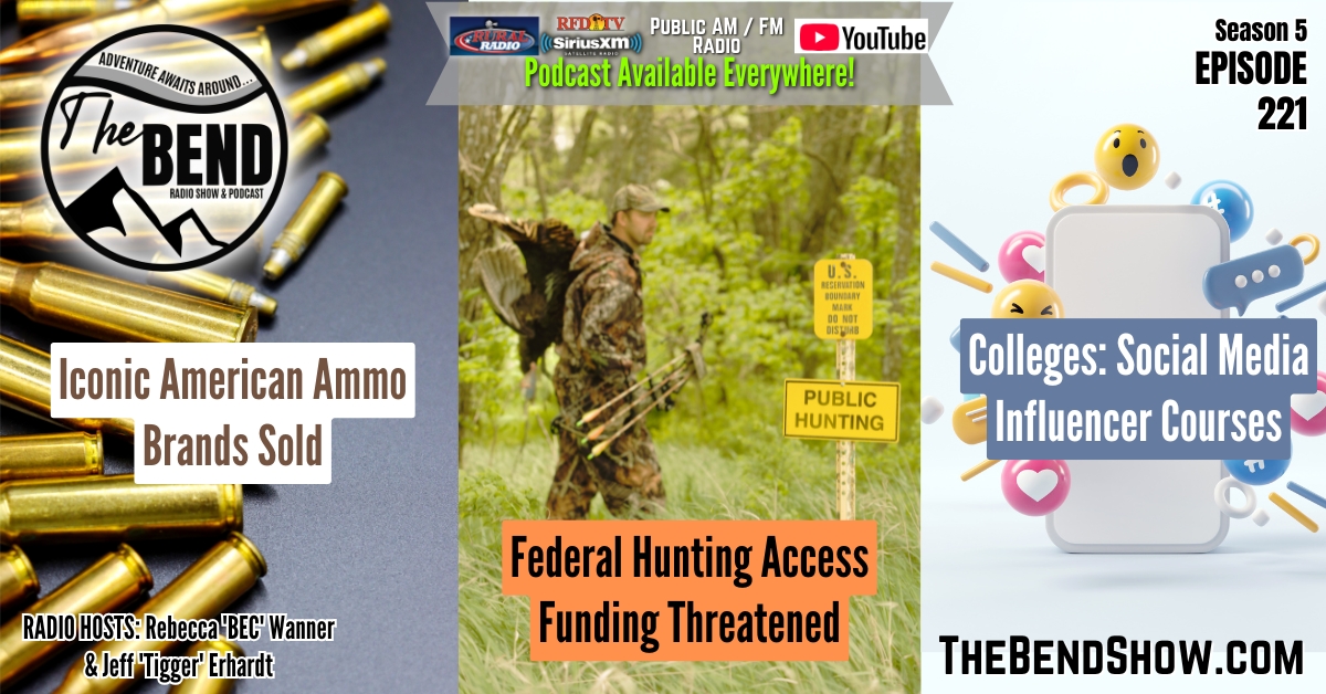 Breaking News: Iconic Ammo Brands Sold, Hunting Program at Risk, and Social Media Classes in Colleges